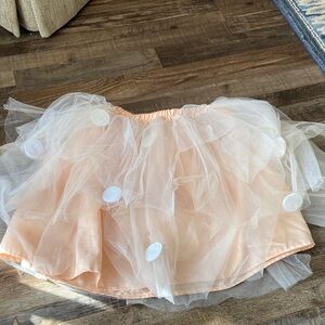 Pottery barn kids deer costume sparkly tutu blush pink size kids 5-10